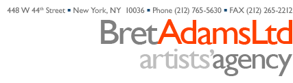Bret Adams, LTD | Artists' Agency -